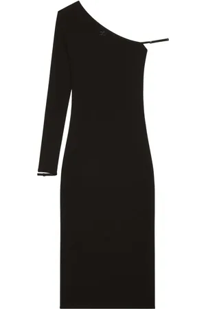 Courrèges One-sleeve midi dress