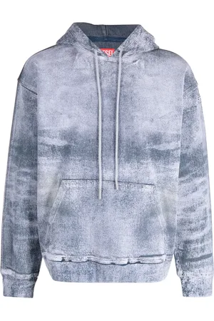 Diesel Tie-dye cotton hoodie