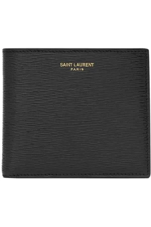 Saint Laurent Monogram Print Leather Wallet - Farfetch