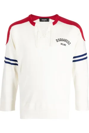 Dsquared2 Logo-print knitted jumper