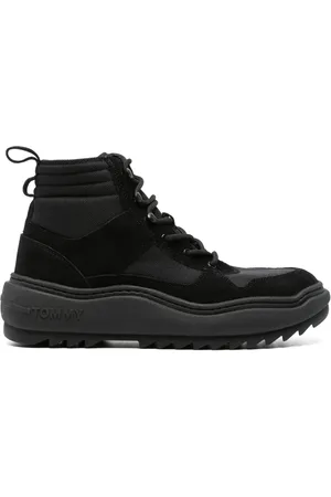 Tommy Hilfiger Panelled lace-up boots
