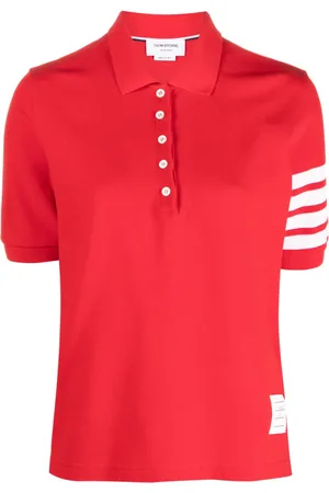 Thom Browne 4-Bar Stripe 2003-print polo shirt