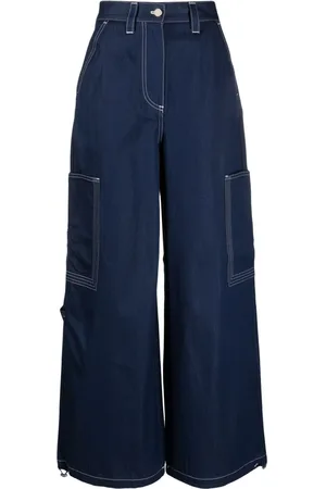 SUNNEI High-rise wide-leg jeans