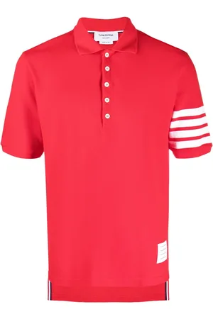 Thom Browne 4-Bar Stripe 2003-print polo shirt