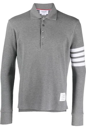 Thom Browne 4-Bar Stripe 2003-print polo shirt