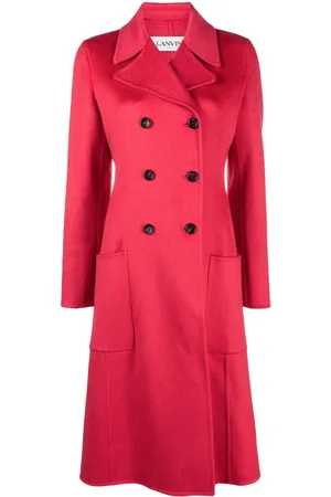 Lanvin Double-breasted cashmere coat
