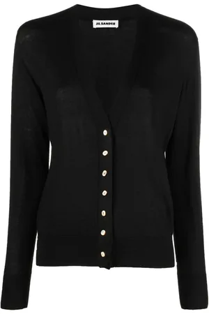 Jil Sander Fine-knit V-neck cardigan