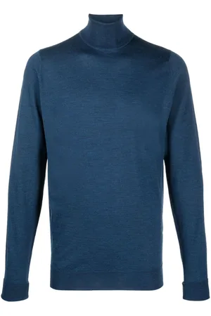 JOHN SMEDLEY Richards roll-neck wool jumper