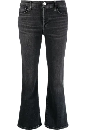 Frame Le Super High cropped jeans