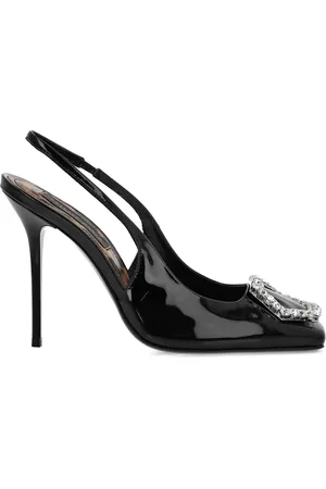 Philipp Plein Buckle-detail leather pumps