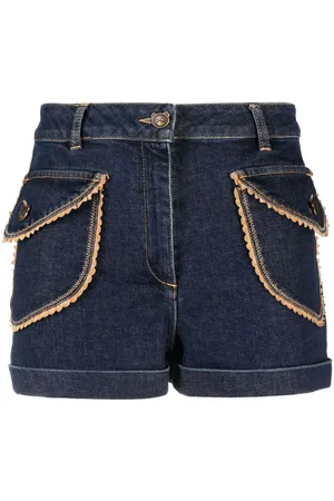 Moschino Passementer denim shorts