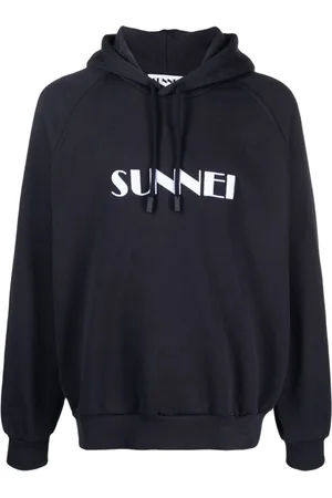 SUNNEI Logo-print organic-cotton hoodie