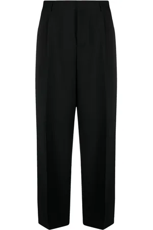 VERSACE Wool tailored trousers