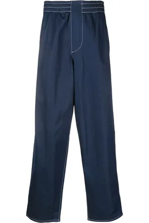 SUNNEI Elastic-waistband cotton jeans