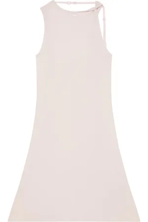 Courrèges Twist-detail A-line minidress