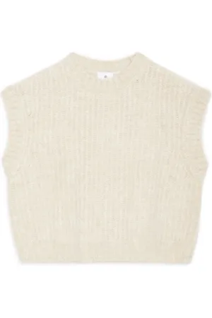 ANINE BING Adam crew-neck vest