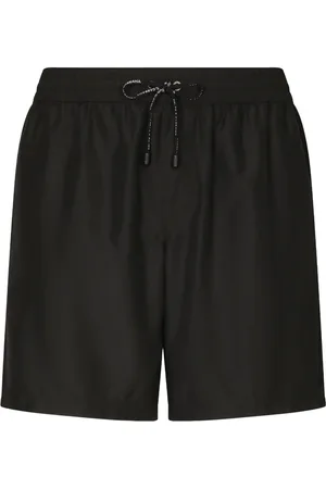 Dolce & Gabbana Logo-patch swim shorts