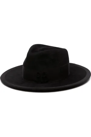 Ruslan Baginskiy Logo-embroidered fedora hat