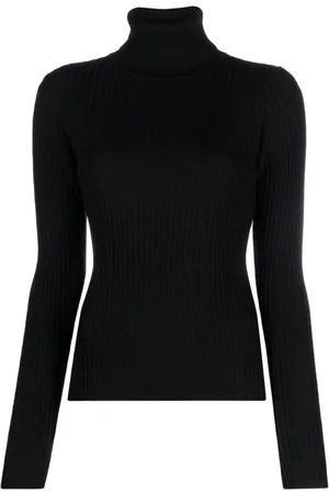 Ganni Cut-out merino-wool jumper