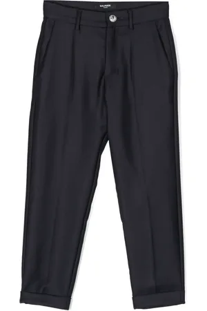 Balmain Virgin wool-blend trousers