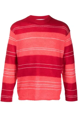 SUNNEI Striped patterned intarsia-knit jumper