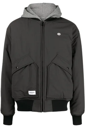Chocoolate Logo-print reversible bomber jacket