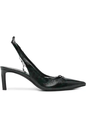 Zadig & Voltaire First Night Court 68mm leather pumps