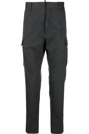 Dsquared2 Mid-rise tapered-leg trousers