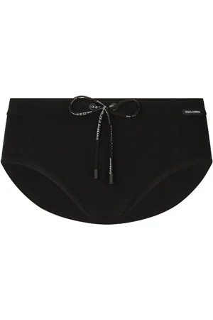 Dolce & Gabbana Logo-print drawstring swimming trunks
