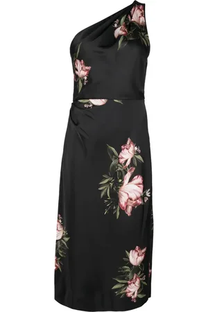 Sachin & Babi Carmen satin-finish midi dress