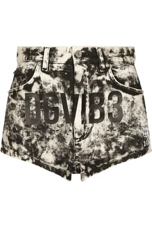 Dolce & Gabbana Logo-print cotton shorts