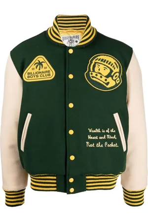 Title Holder Varsity Satin Oakland Athletics Green and Yellow