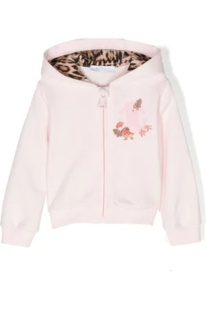 Roberto Cavalli Logo-print zip-up jacket