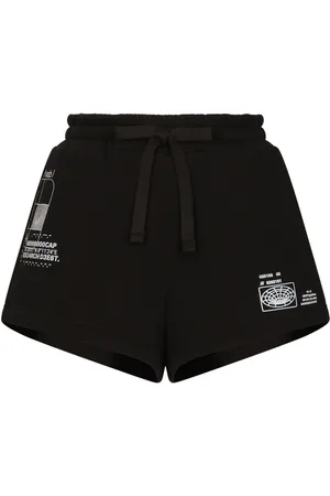 Dolce & Gabbana Coordinate-print cotton shorts