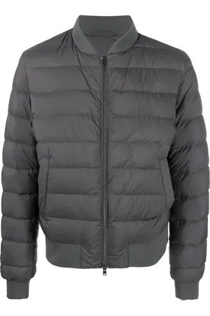 HERNO Baseball-collar padded jacket