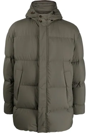 CANALI Hooded padded jacket