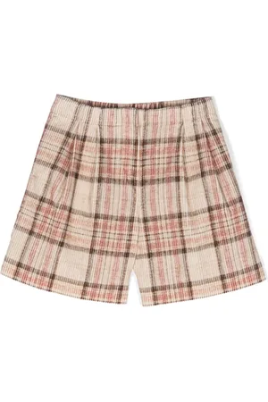Brunello Cucinelli Checkered corduroy bermuda shorts