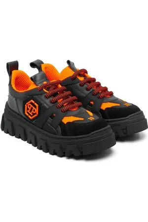 Philipp Plein Panelled lace-up sneakers
