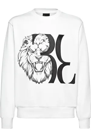 BILLIONAIRE Lion-print cotton sweatshirt