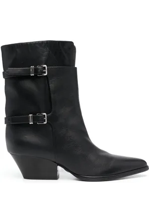 Sergio Rossi SR Thalestris 55mm leather ankle boots