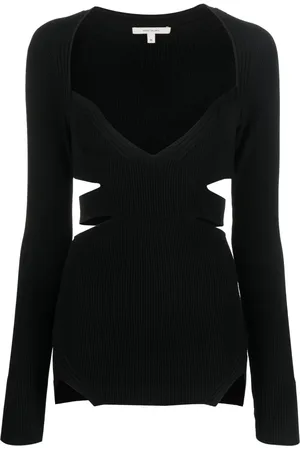 Nensi Dojaka Cut-out knitted top