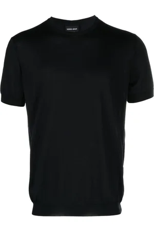 Giorgio Armani Fine-knit crew-neck jumper