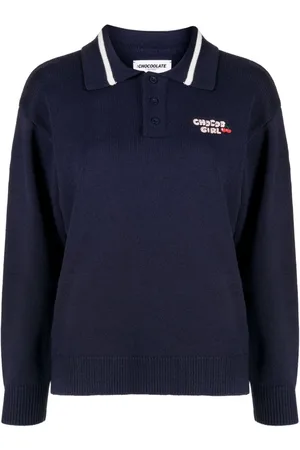 Chocoolate Embroidered buttoned jumper