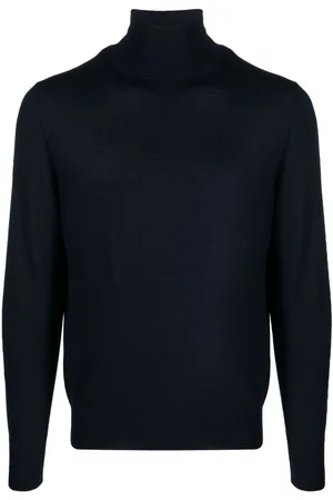 CANALI Fine-knit roll-neck jumper