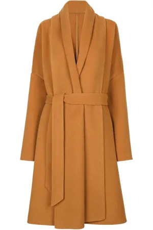 Dolce & Gabbana Belted cashmere coat