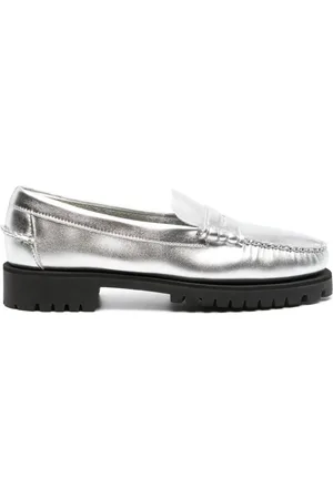 SEBAGO Metallic-finish loafers
