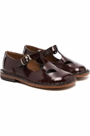 PèPè Buckle-fastening leather sandals