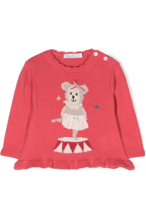 PATACHOU Patterned intarsia-knit jumper
