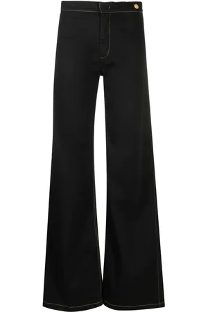 Callas Milano Jane flared organic cotton trousers