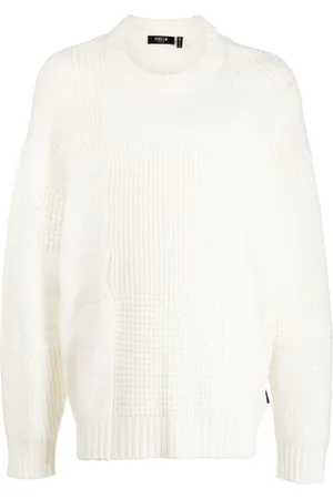 FIVE CM Waffle-knit knitted jumper